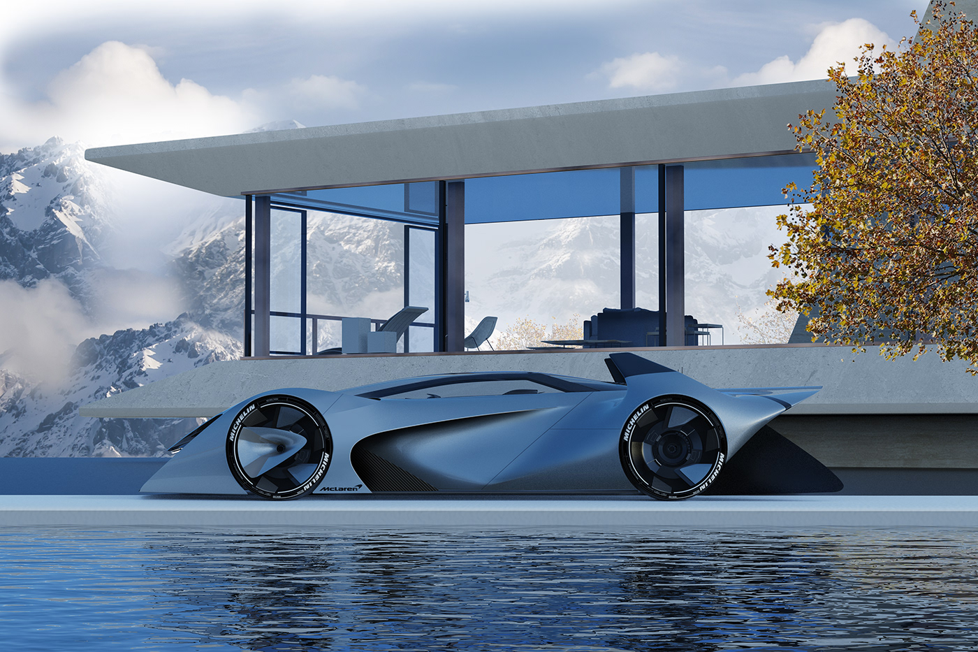 Super car，Automatic driving，mclaren，automobile，