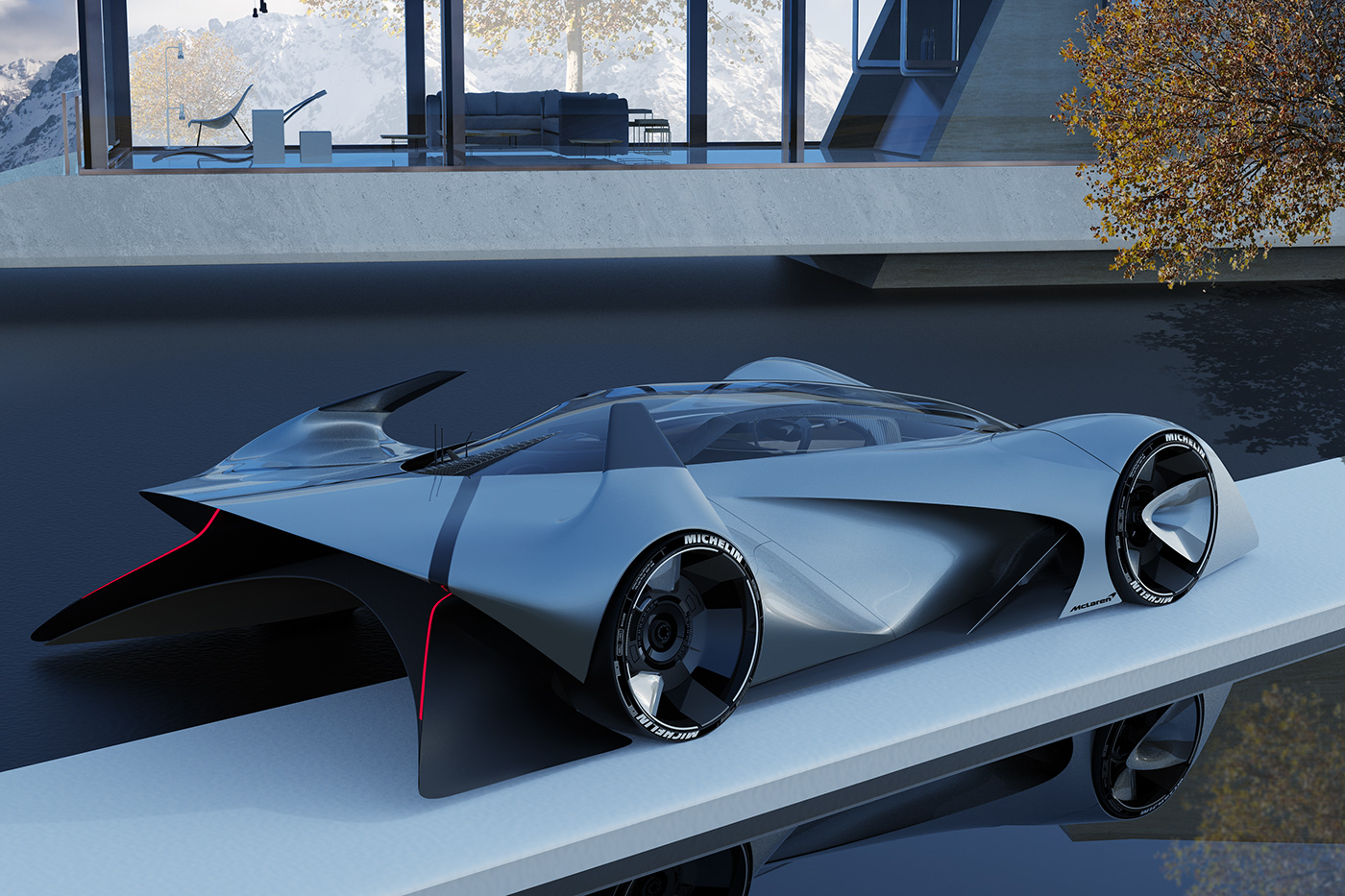 Super car，Automatic driving，mclaren，automobile，