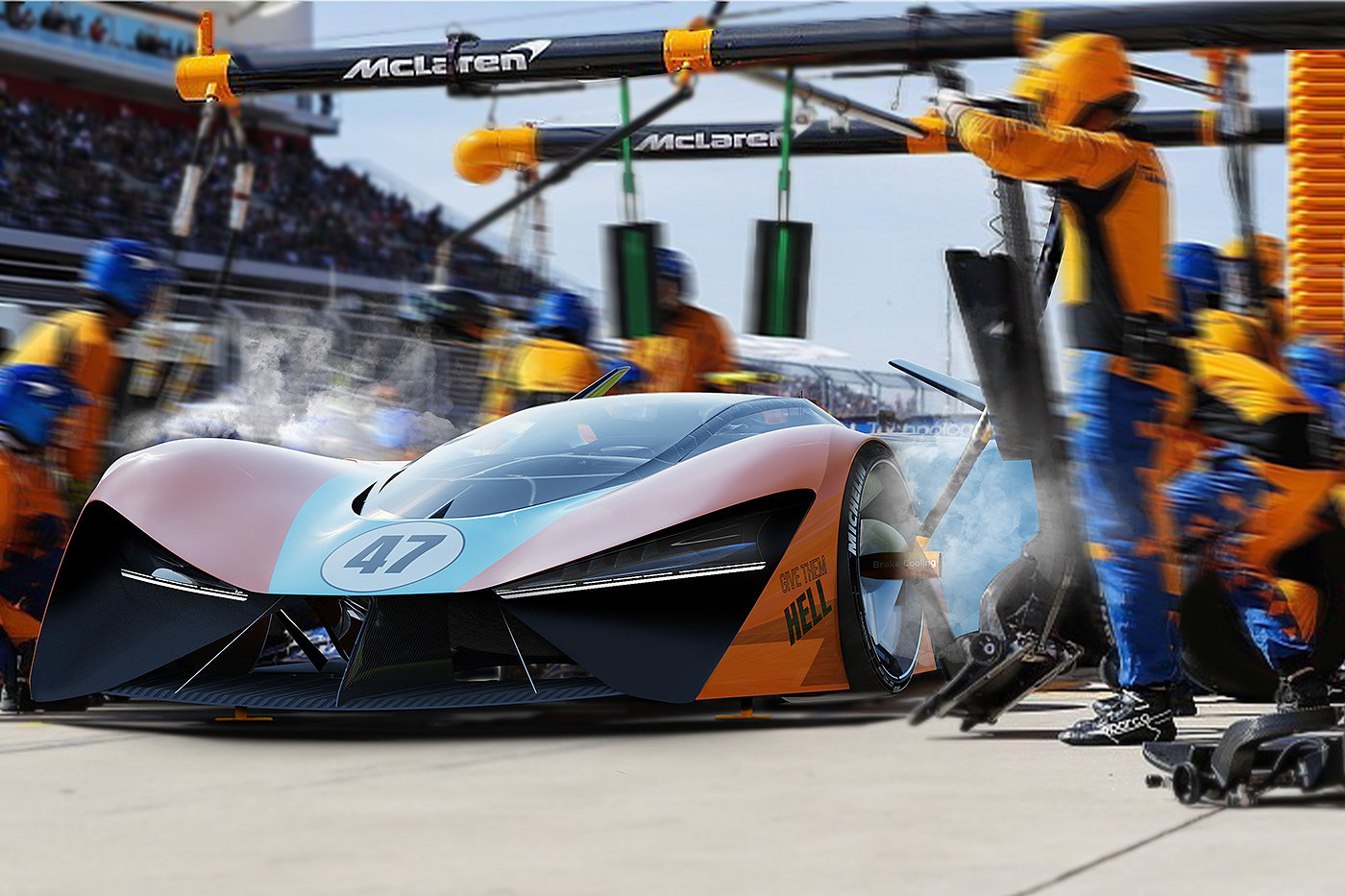 Super car，Automatic driving，mclaren，automobile，