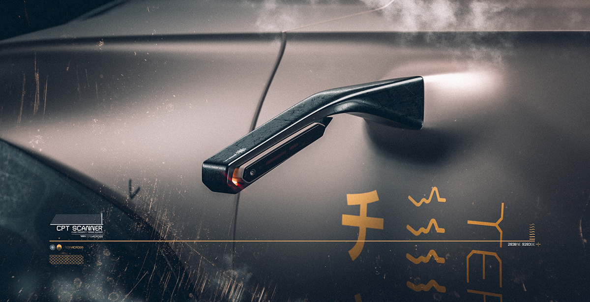 3D modeling，automobile，TERRACROSS Bugatt，Brand promotion，