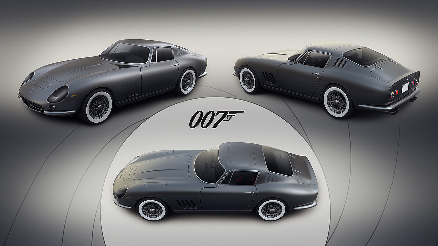 007 car，Ferrari，concept，