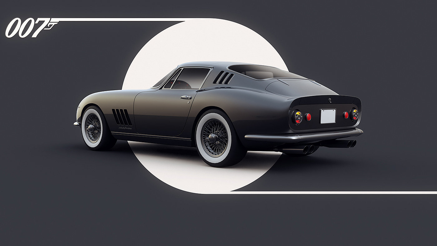 007 car，Ferrari，concept，