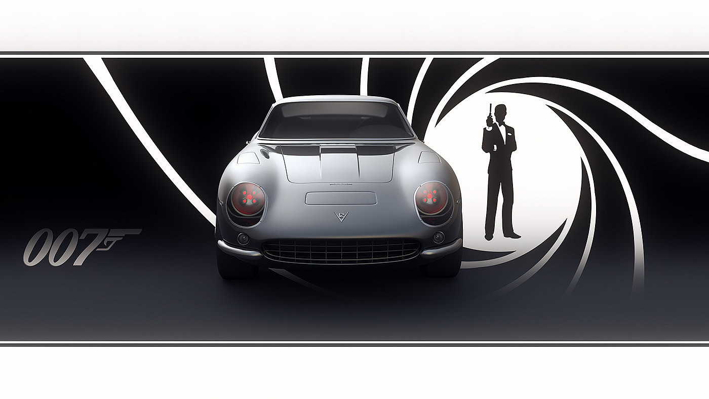 007 car，Ferrari，concept，