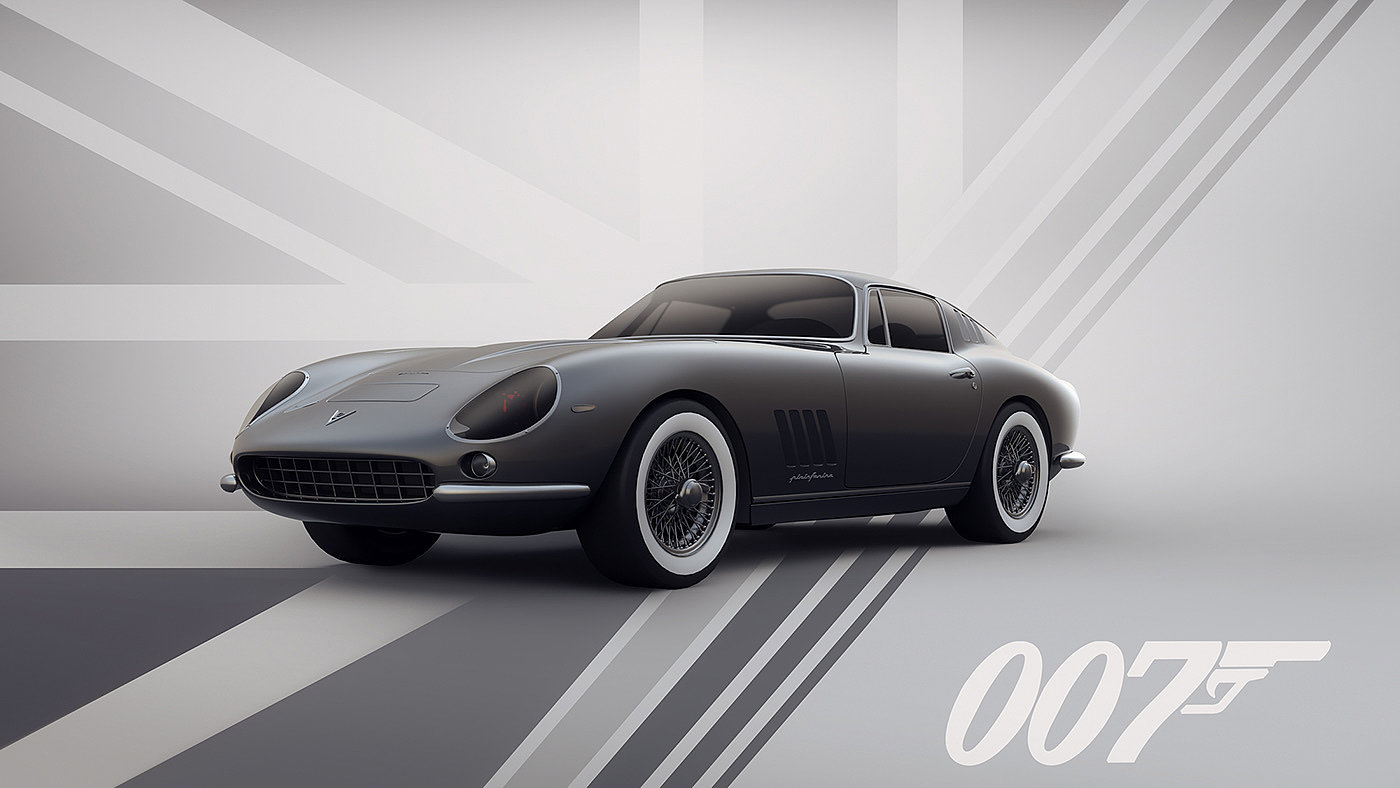 007 car，Ferrari，concept，