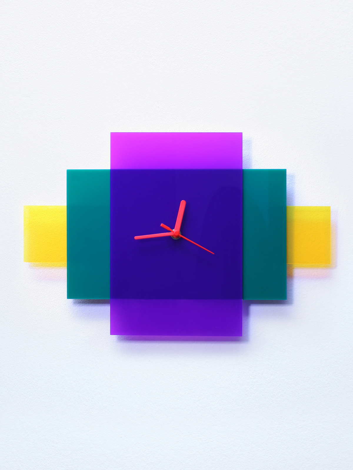 Retro，shape，Clock，colour，