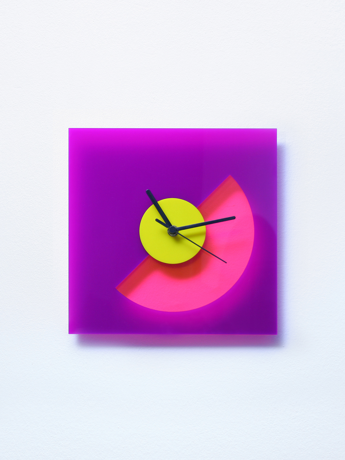 Retro，shape，Clock，colour，