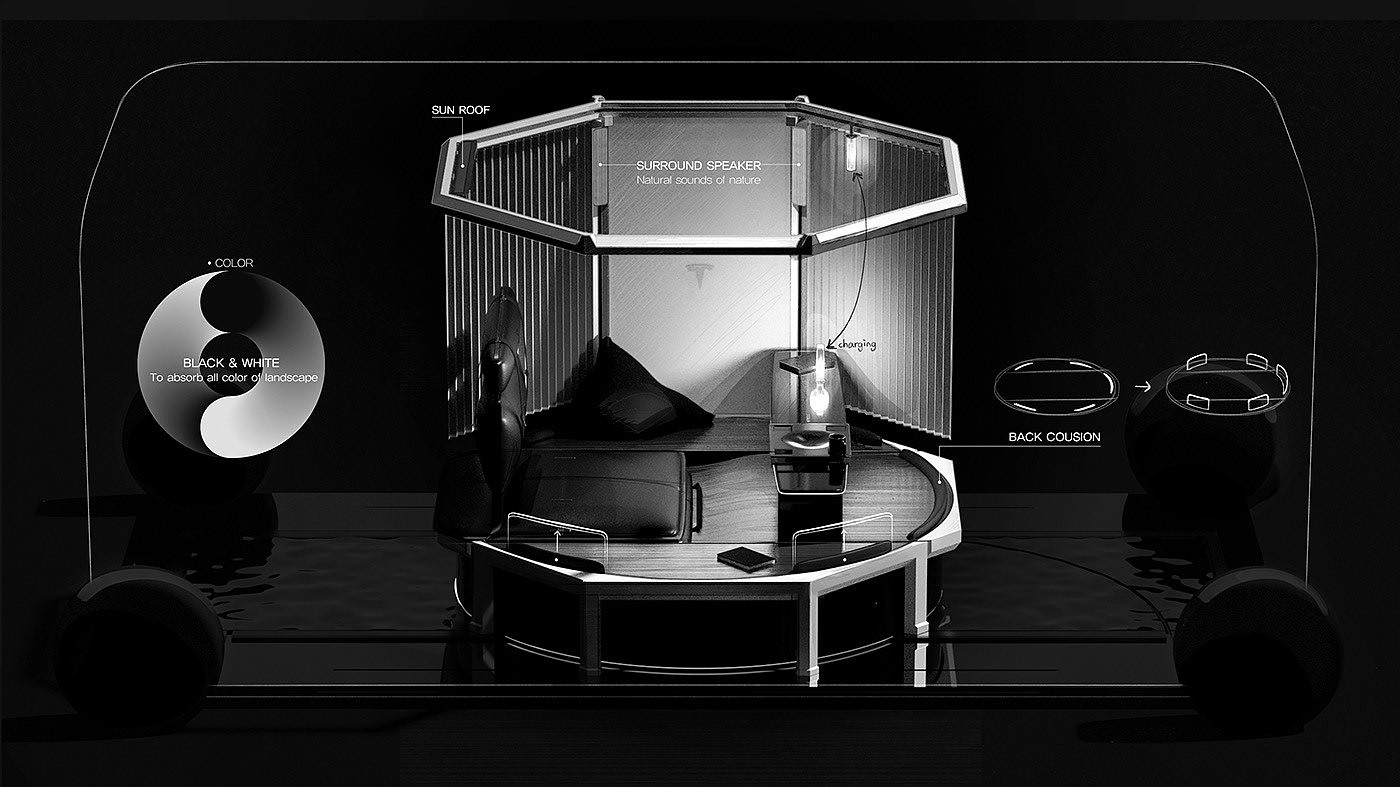 automobile，Architecture，mobility，space design ，