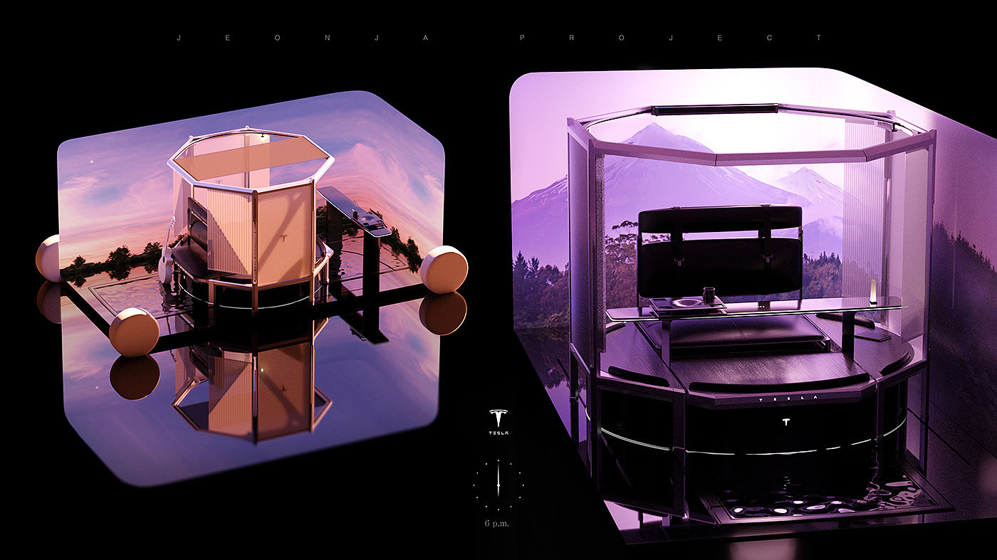 automobile，Architecture，mobility，space design ，