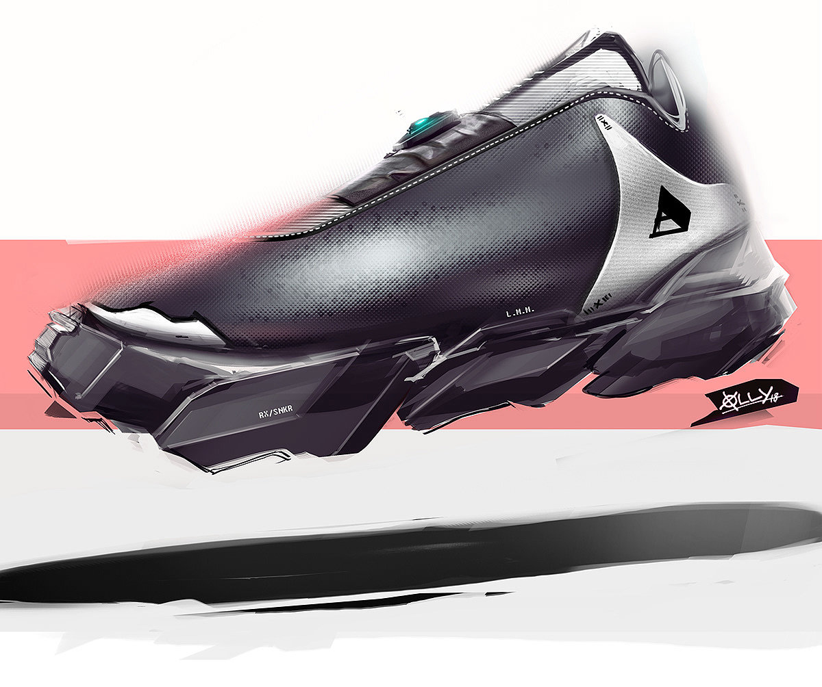 shoes，gym shoes，concept，Running shoes，Sketch，