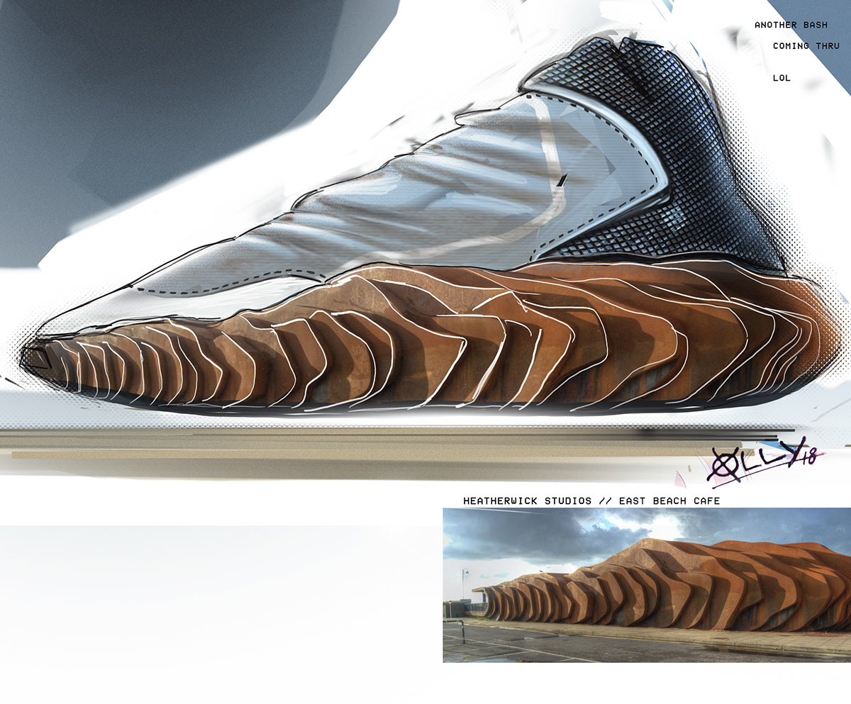 shoes，gym shoes，concept，Running shoes，Sketch，