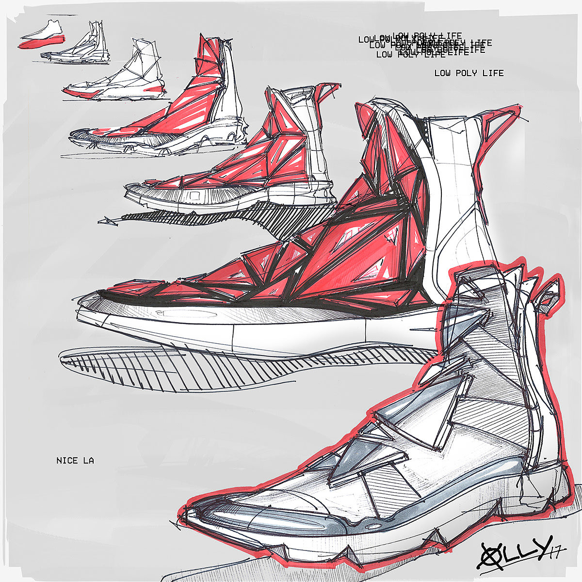 shoes，gym shoes，concept，Running shoes，Sketch，