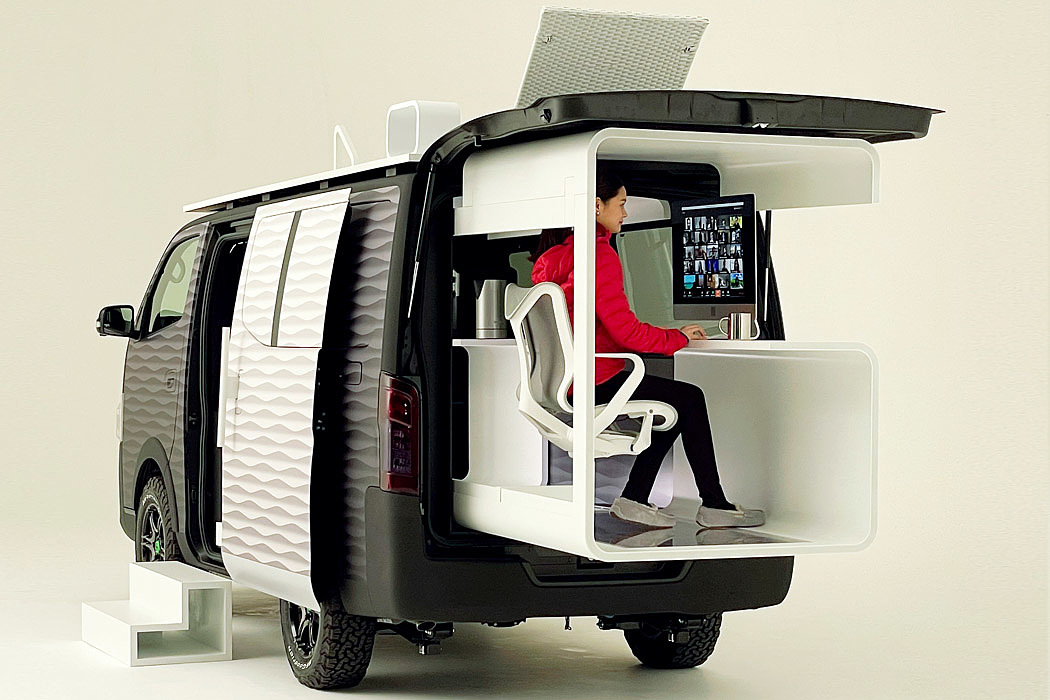 Campervan，concept，office，Stretch，