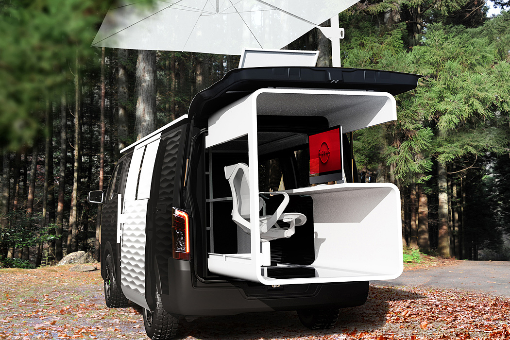 Campervan，concept，office，Stretch，