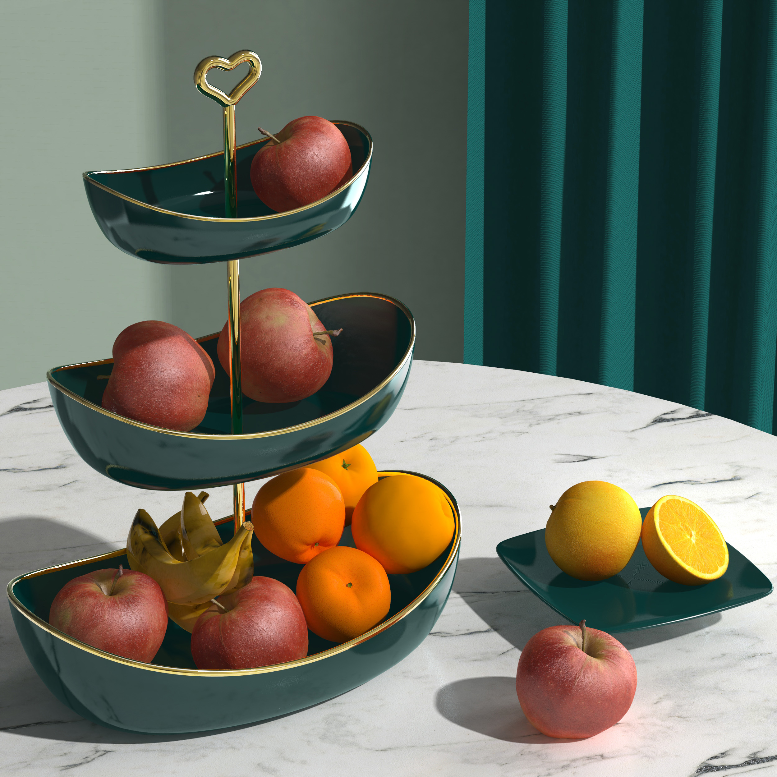 Desktop flower rack，Makeup / makeup removal rack，modern，Light luxury，Corner rack，