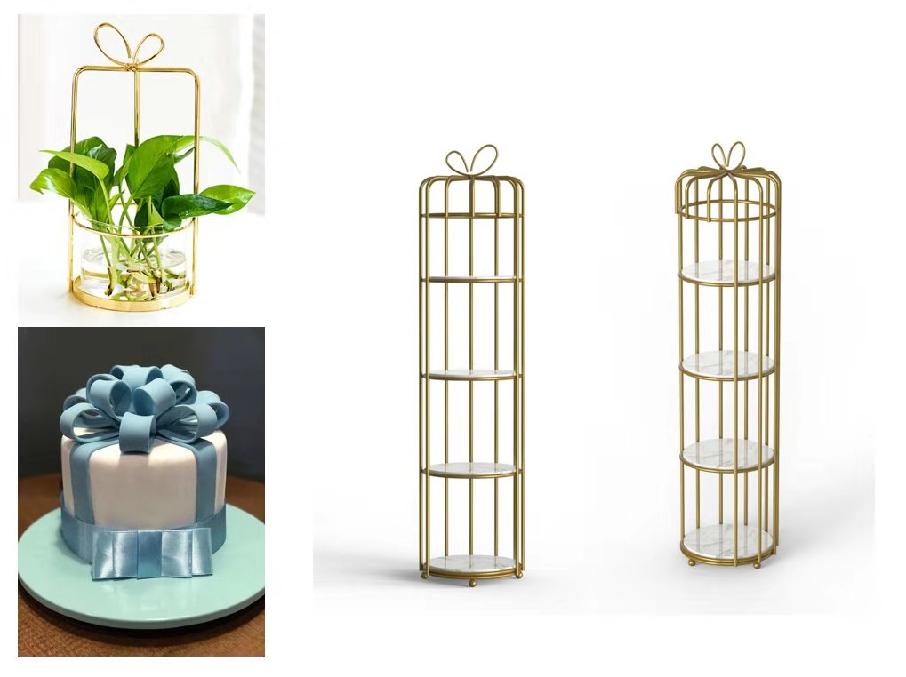 Desktop flower rack，Makeup / makeup removal rack，modern，Light luxury，Corner rack，