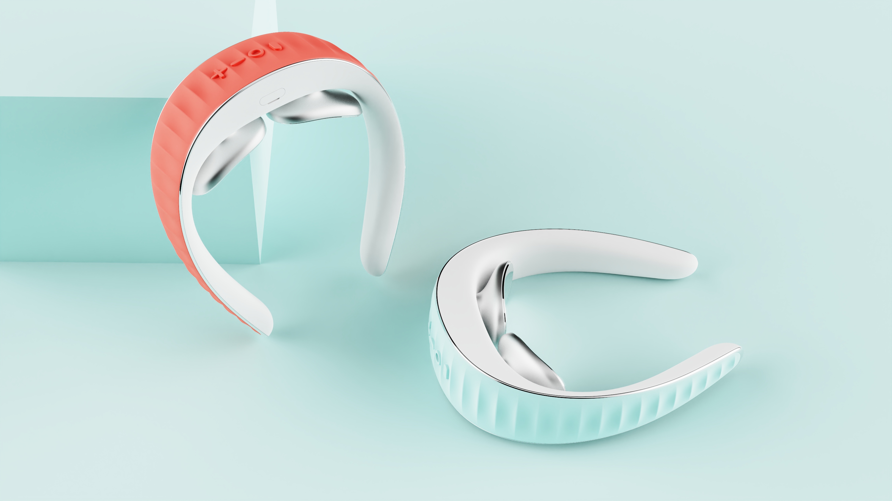 Neck massage，office worker，