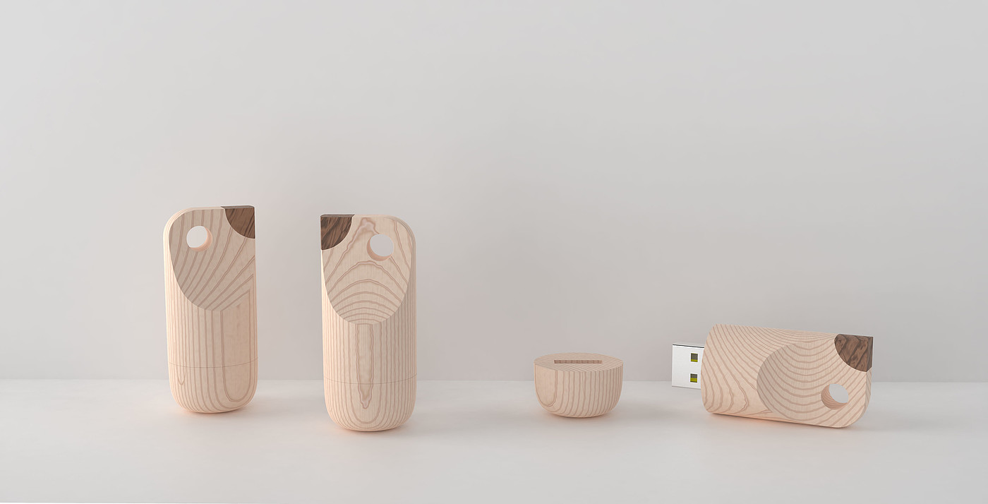 Creative USB flash drive，usb，Creative promotional products，Creative design，wooden ，