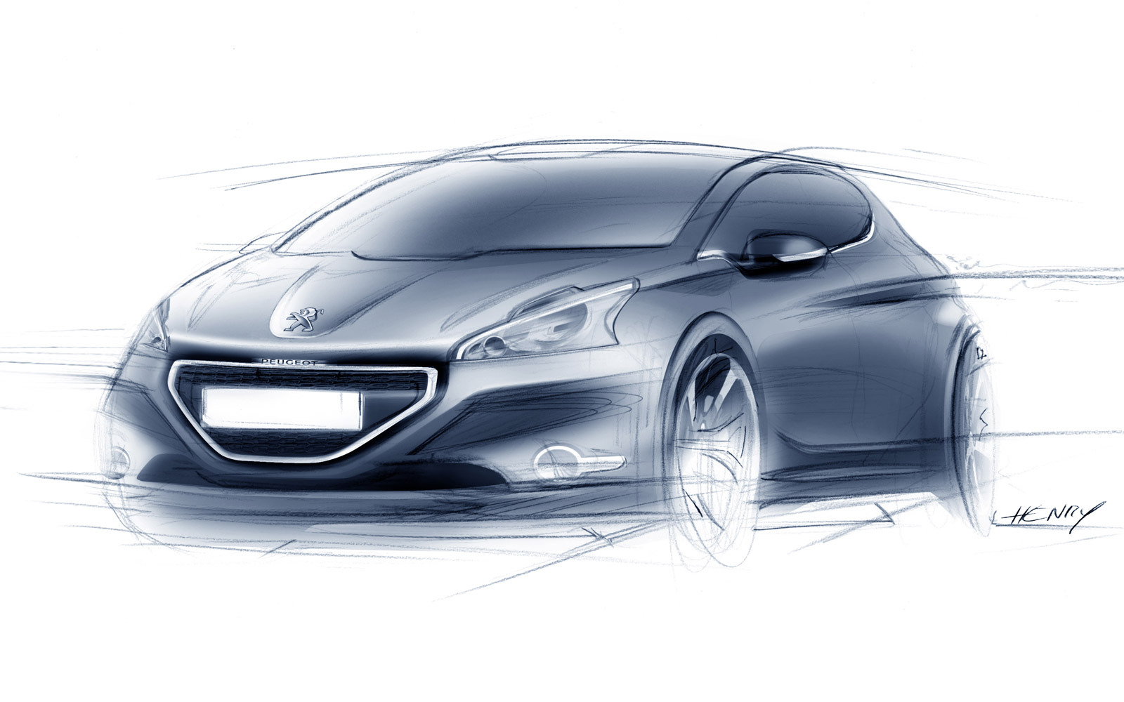 Automobile design，Hand drawn renderings，