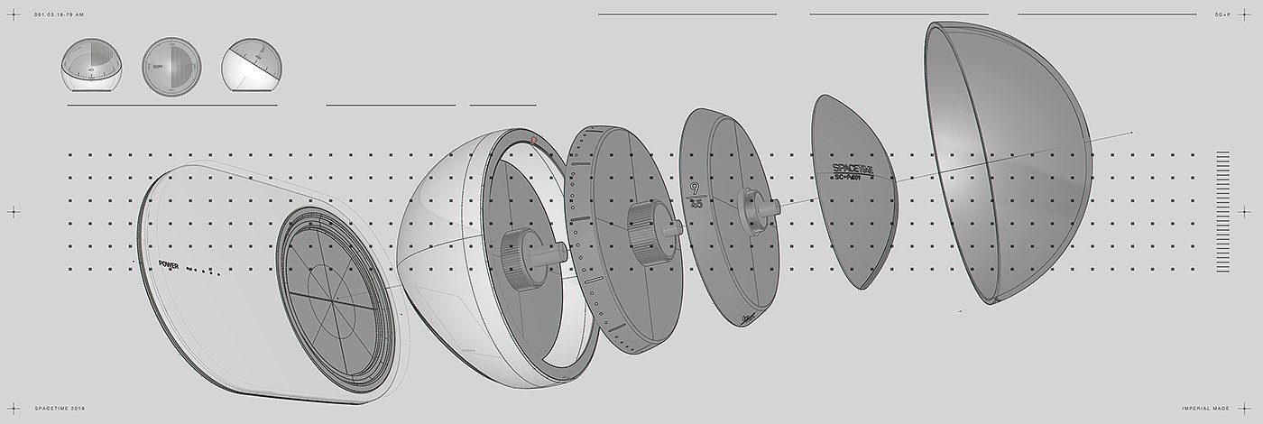 SPACETIME，product design，