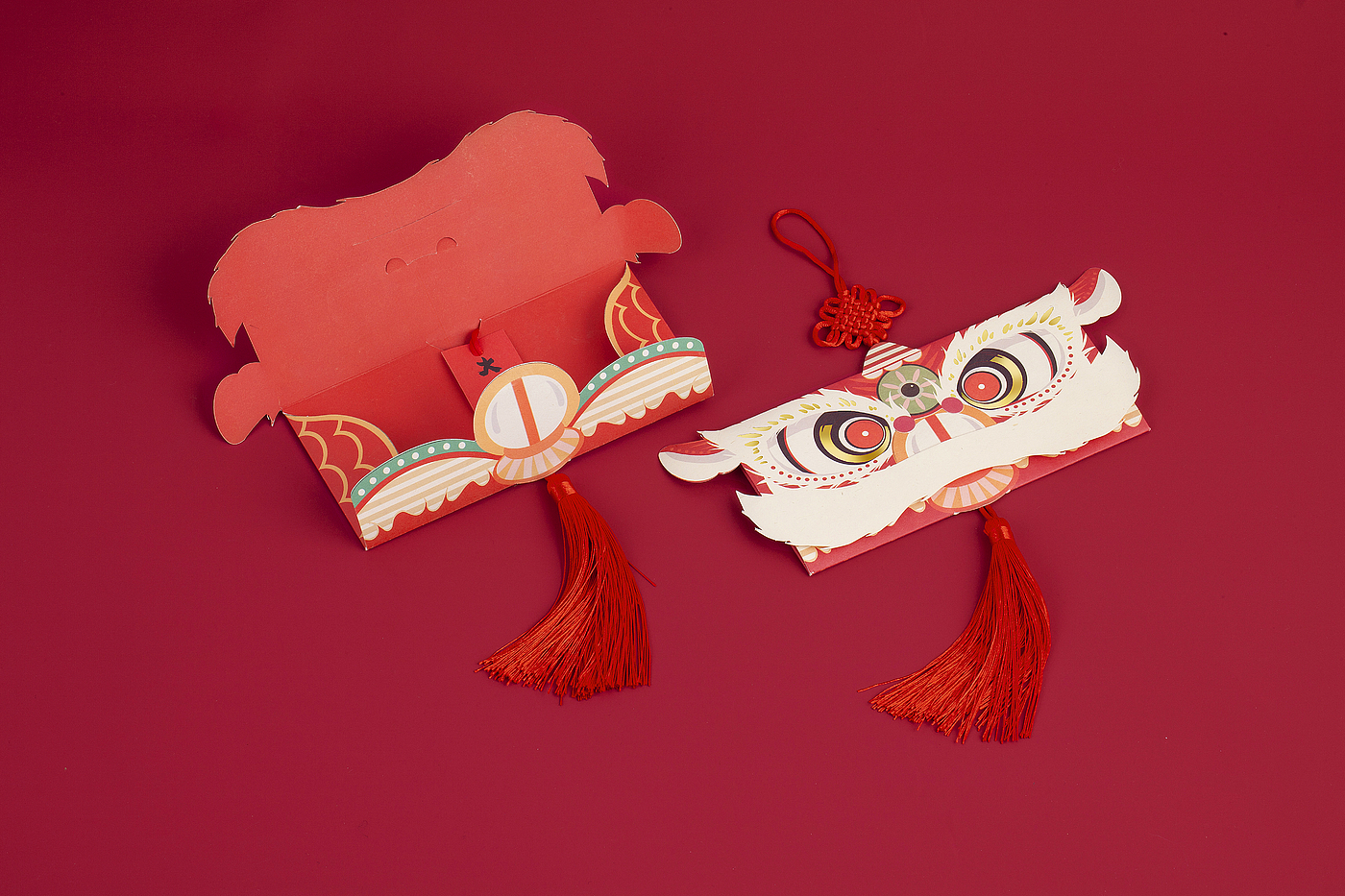 Red envelopes，Lion Dance，Li Shifeng，