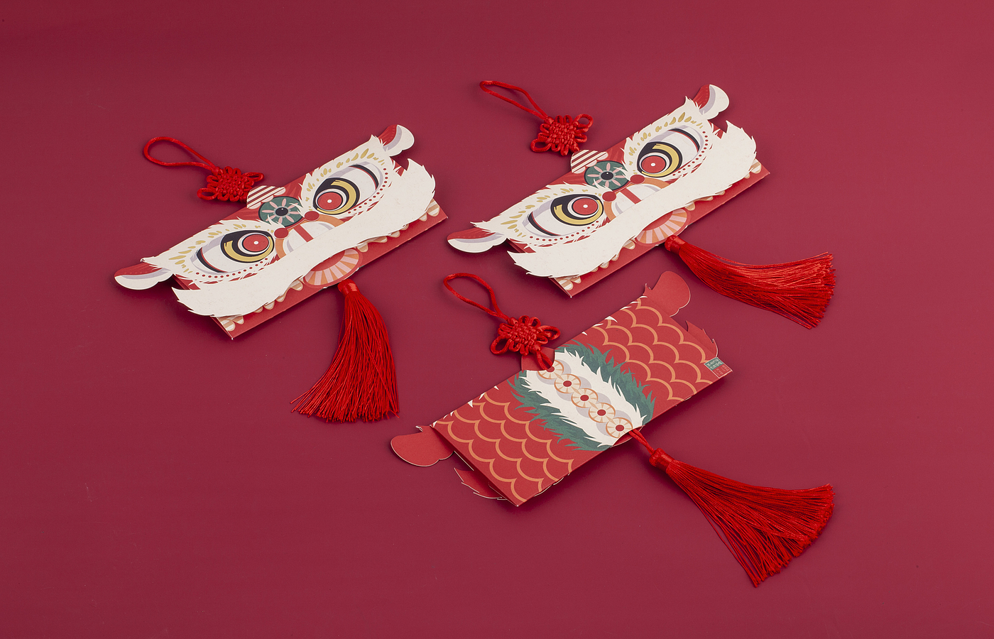 Red envelopes，Lion Dance，Li Shifeng，