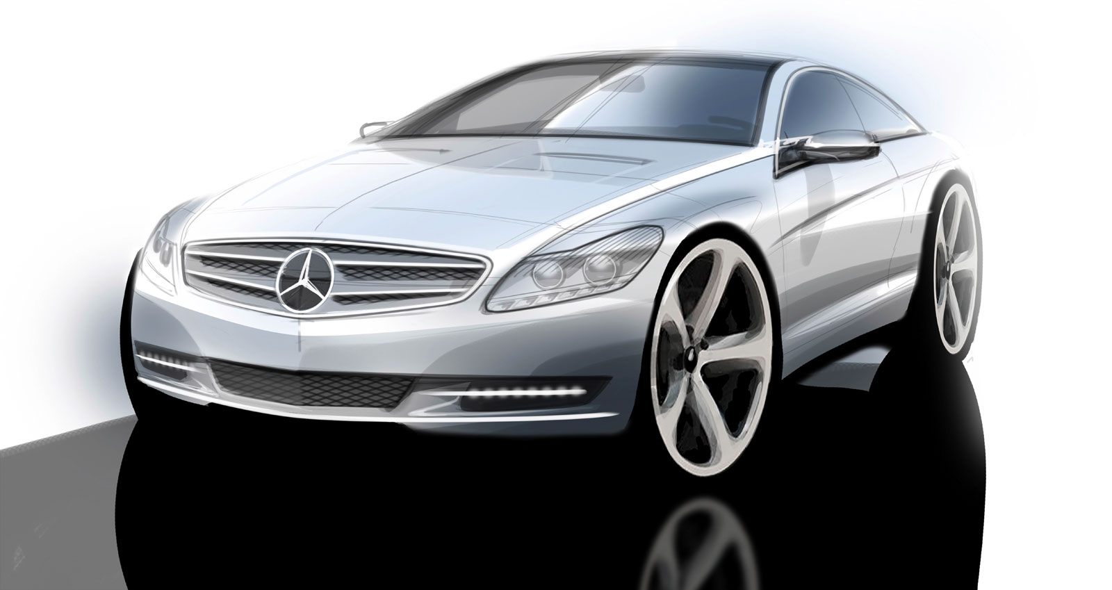 Automobile design，Hand drawn renderings，