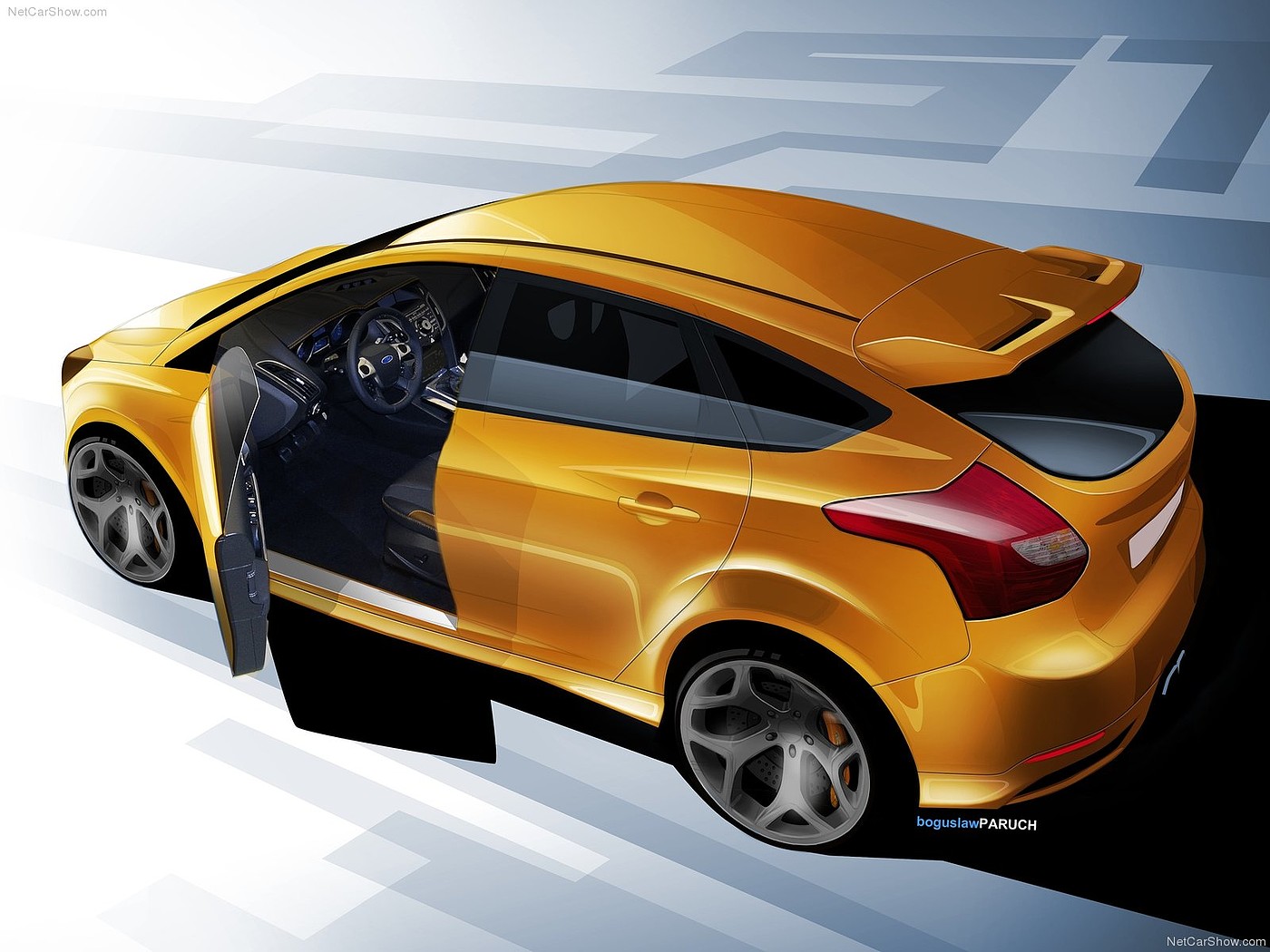 Automobile design，Hand drawn renderings，