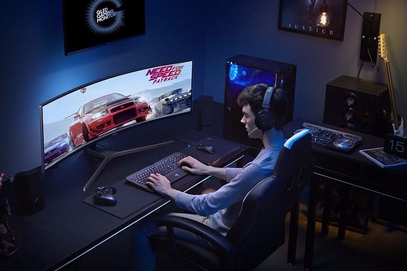 monitor，Samsung，curve，Double screen，