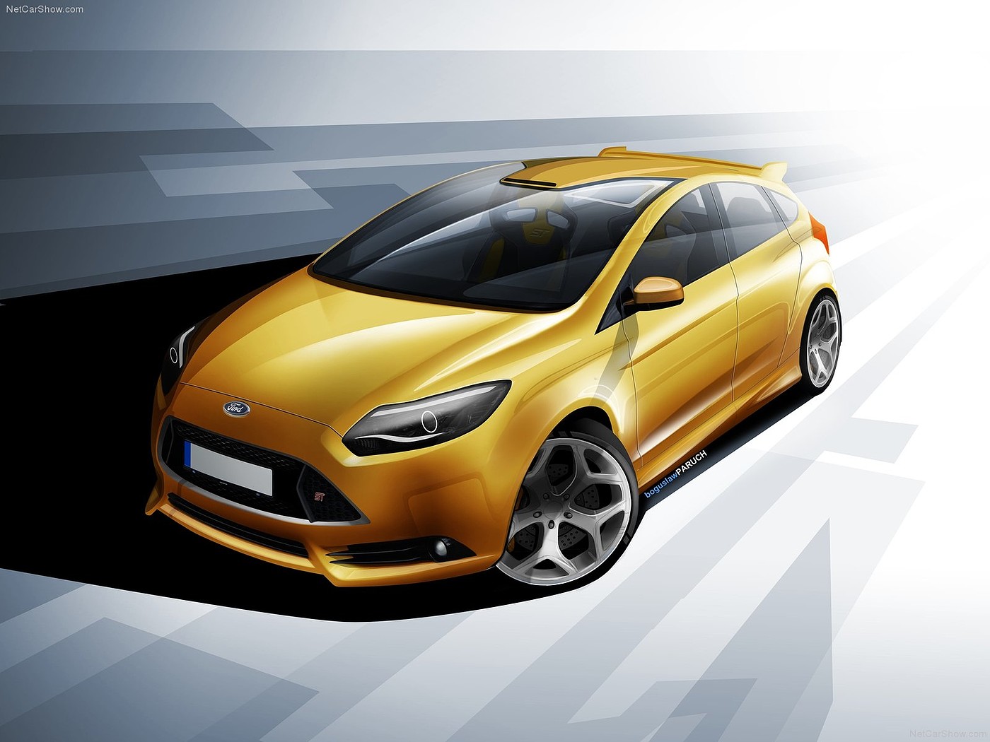 Automobile design，Hand drawn renderings，