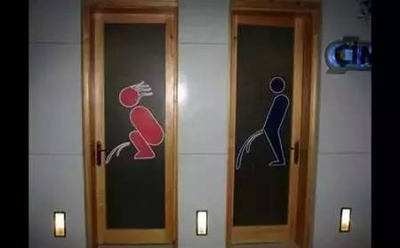 Toilet，identification，weirdo，male，female，