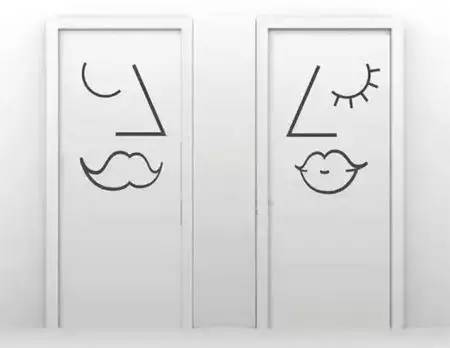 Toilet，identification，weirdo，male，female，