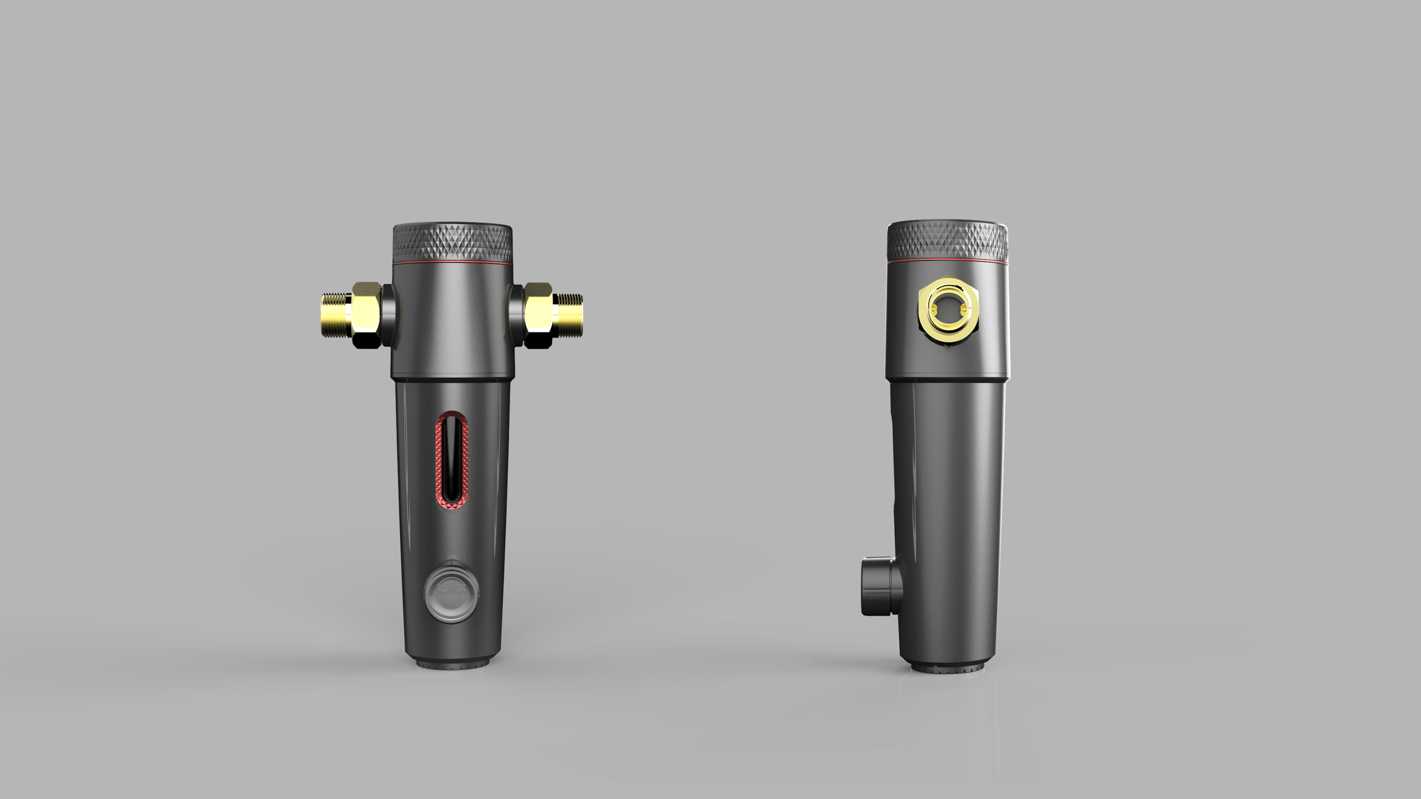 Design of front water purifier，