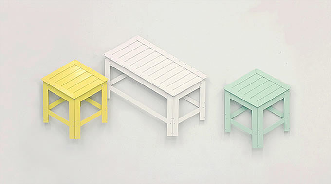 chair，thin，paper，hang，furniture，