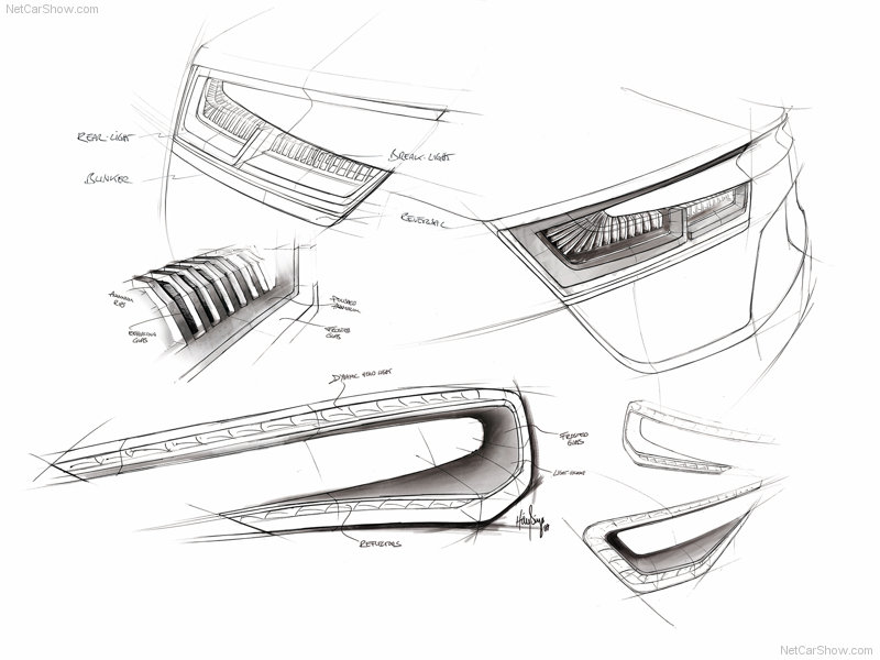 Automobile design，Hand drawing exercise，design sketch，