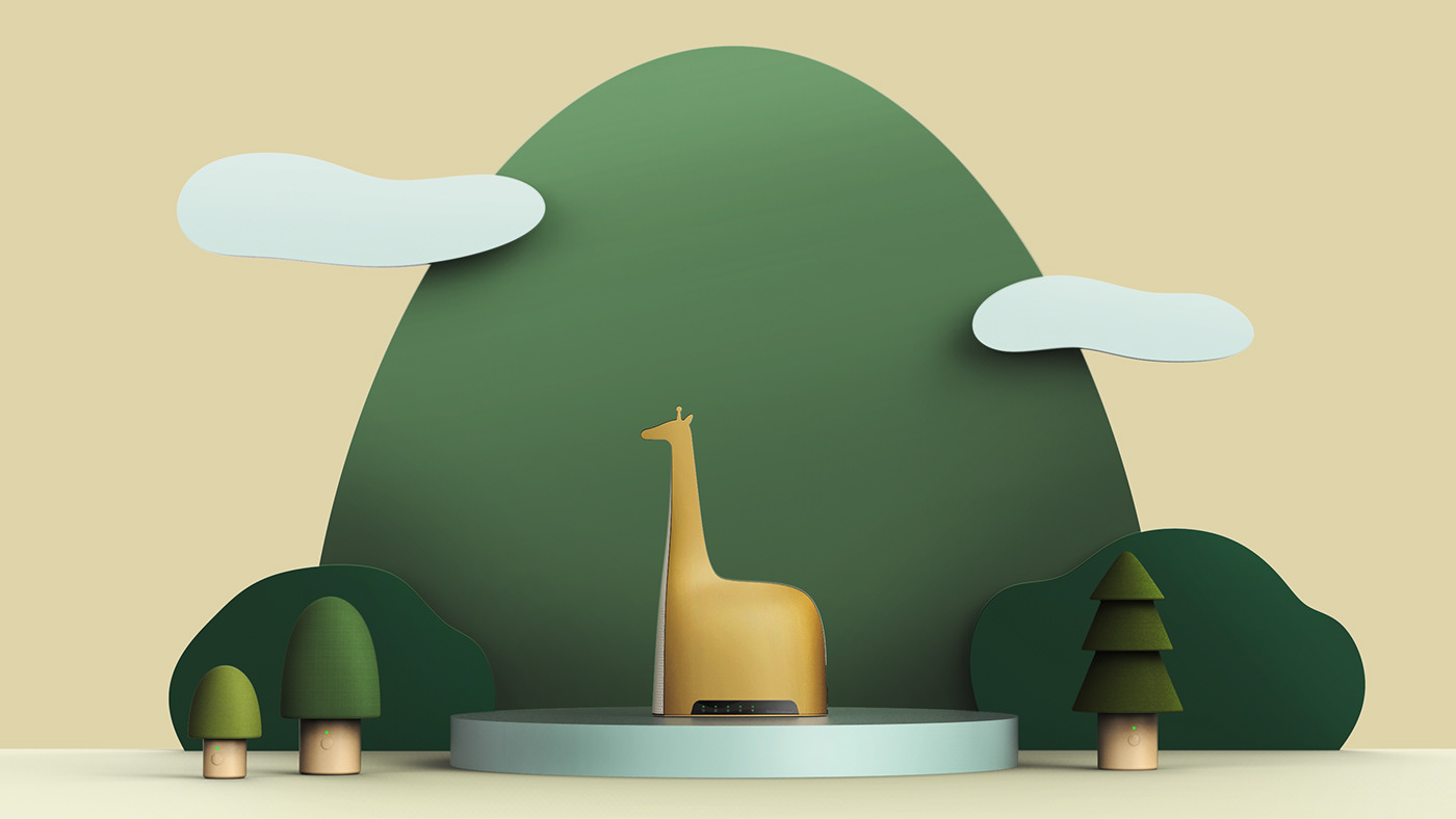 Internet of things，animal，Router，speaker，