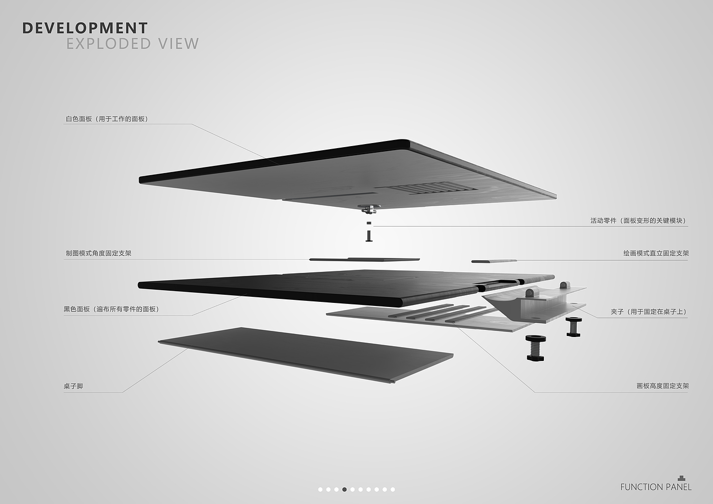 Drawing board，desktop，deformation，painting，sample reels，panel，to work in an office，Fine Arts，