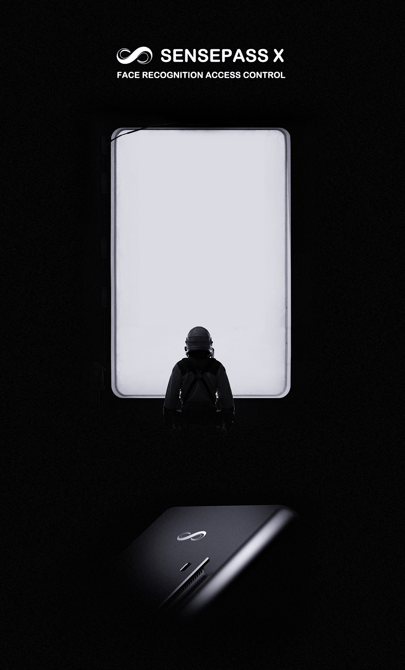 Sensepass X，Gated face recognition machine，electronic product，Intelligent products，