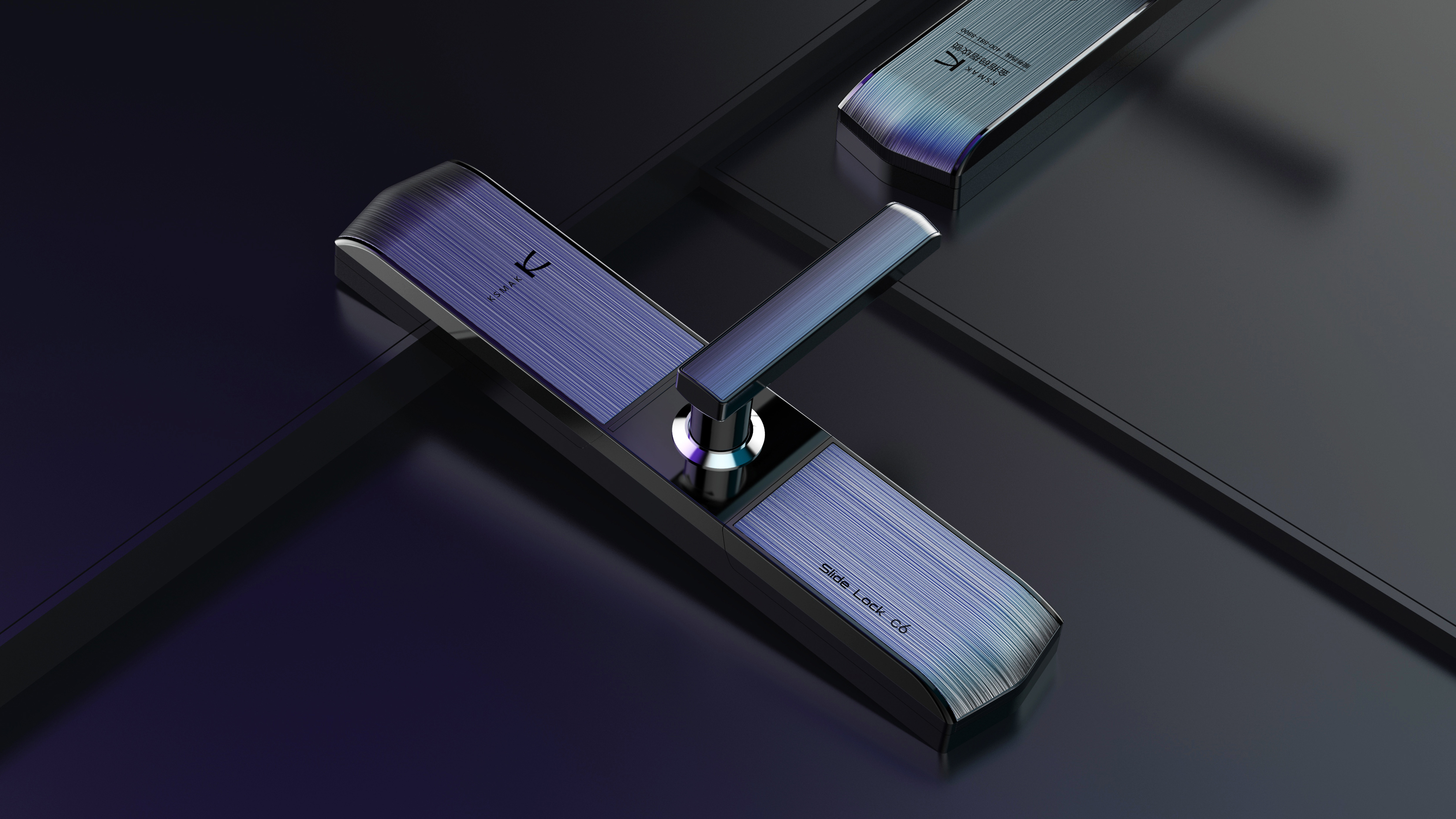 product design，Appearance design，Intelligent fingerprint lock，