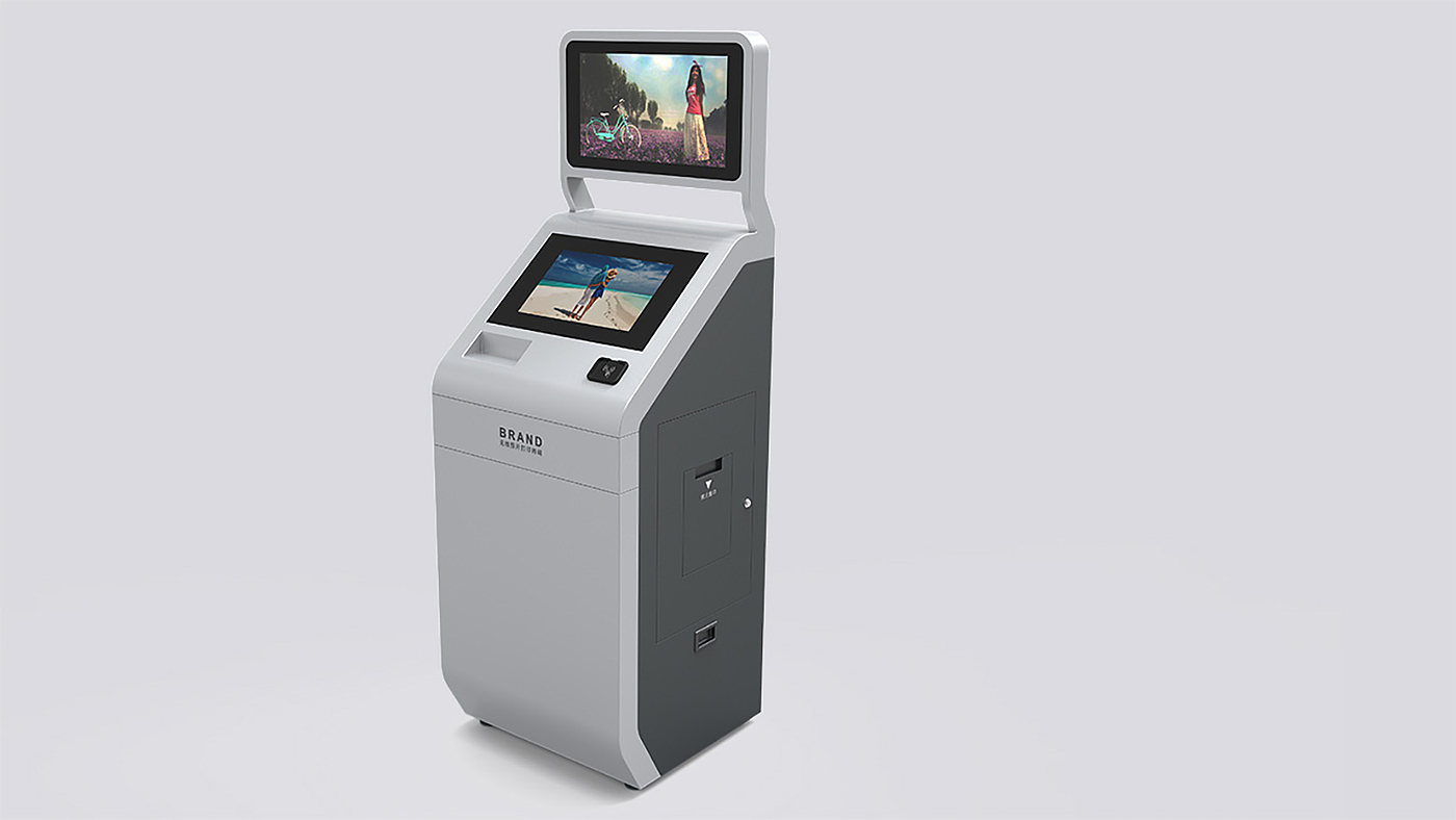 Self service terminal design，Sheet metal design，product design，Appearance design，