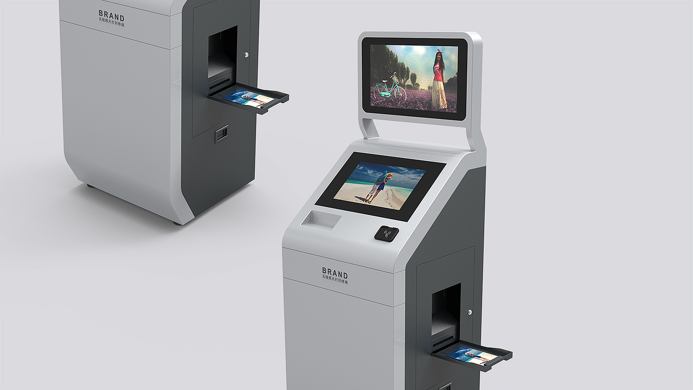 Self service terminal design，Sheet metal design，product design，Appearance design，