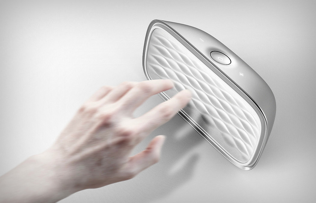 sound，black and white，Aluminum material，Tactile sensation，