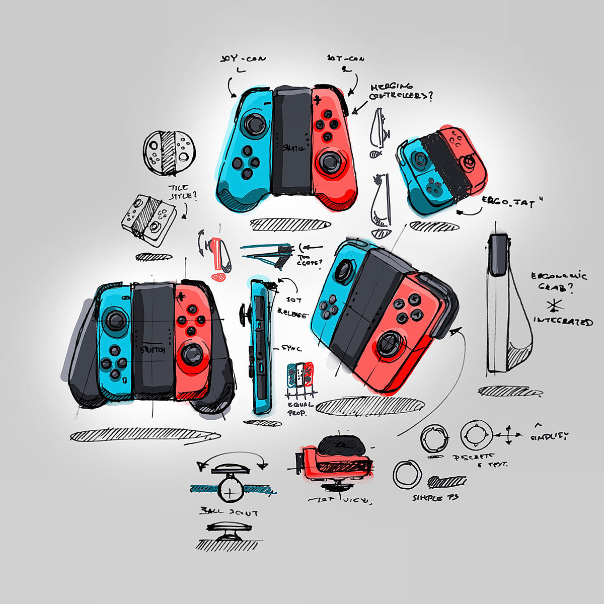 Hand drawn，sketch，industrial design，product design，