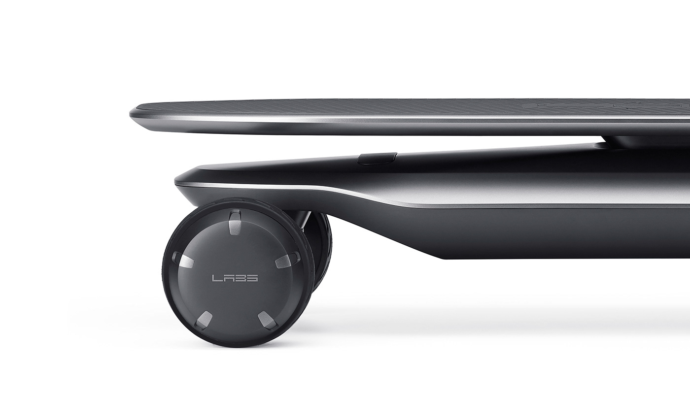 Electric skateboard，PLMM，Inclined deck，
