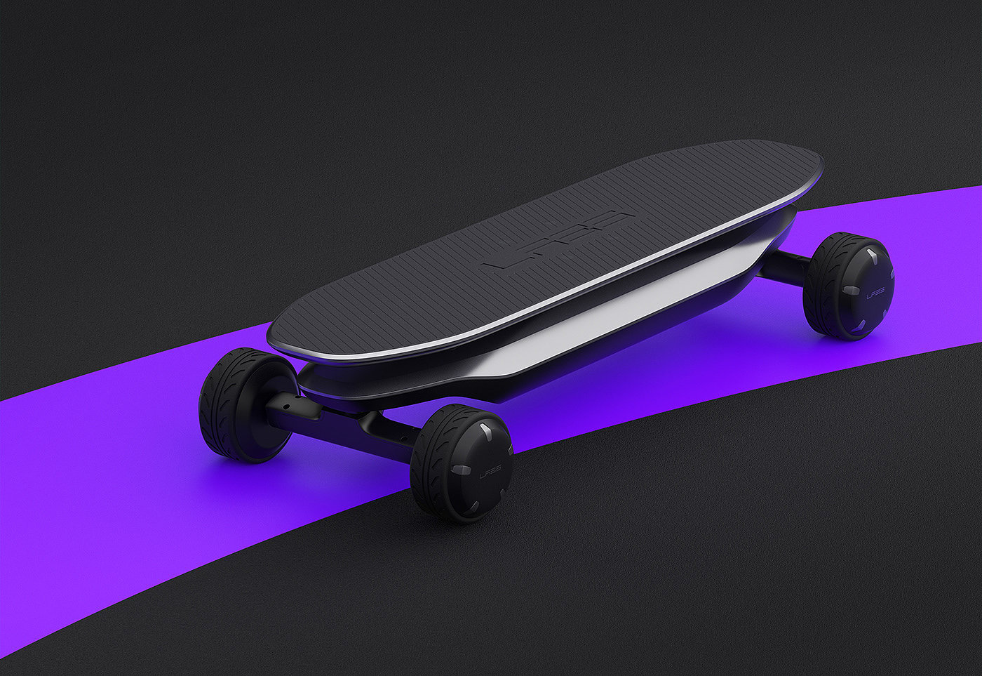 Electric skateboard，PLMM，Inclined deck，