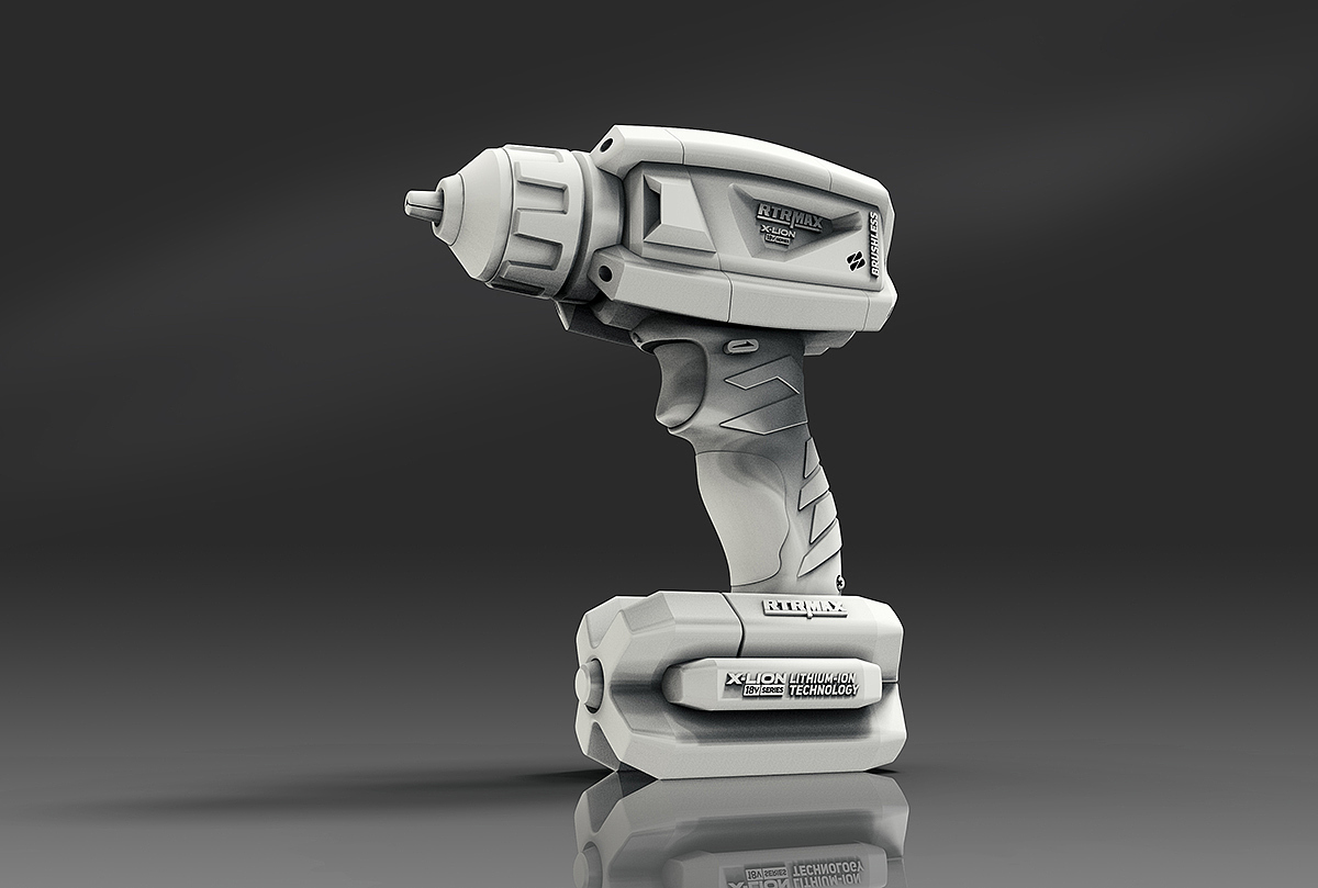 Electric drill，concept，tool，