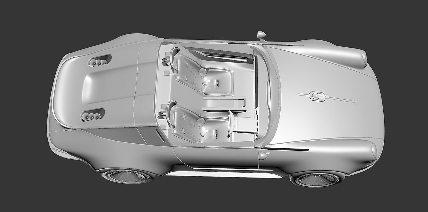 PASHA，vehicle，Retro future look，