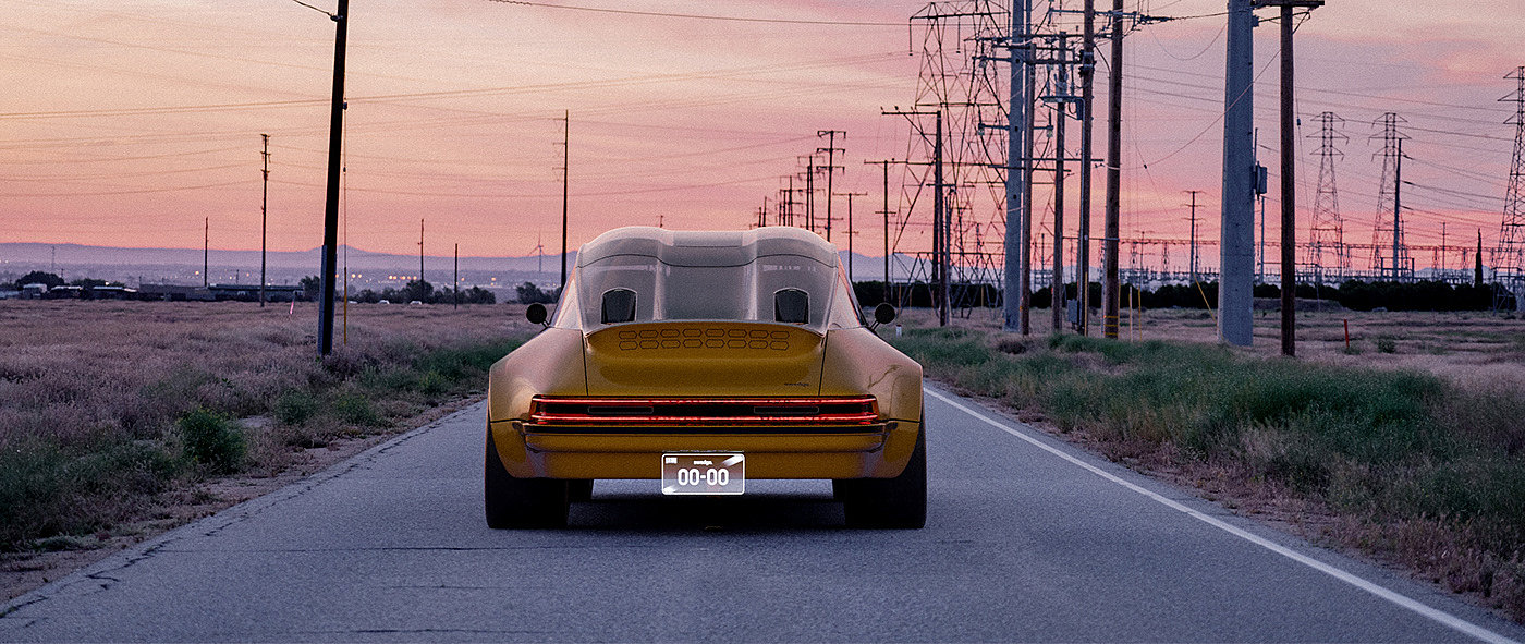 PASHA，vehicle，Retro future look，