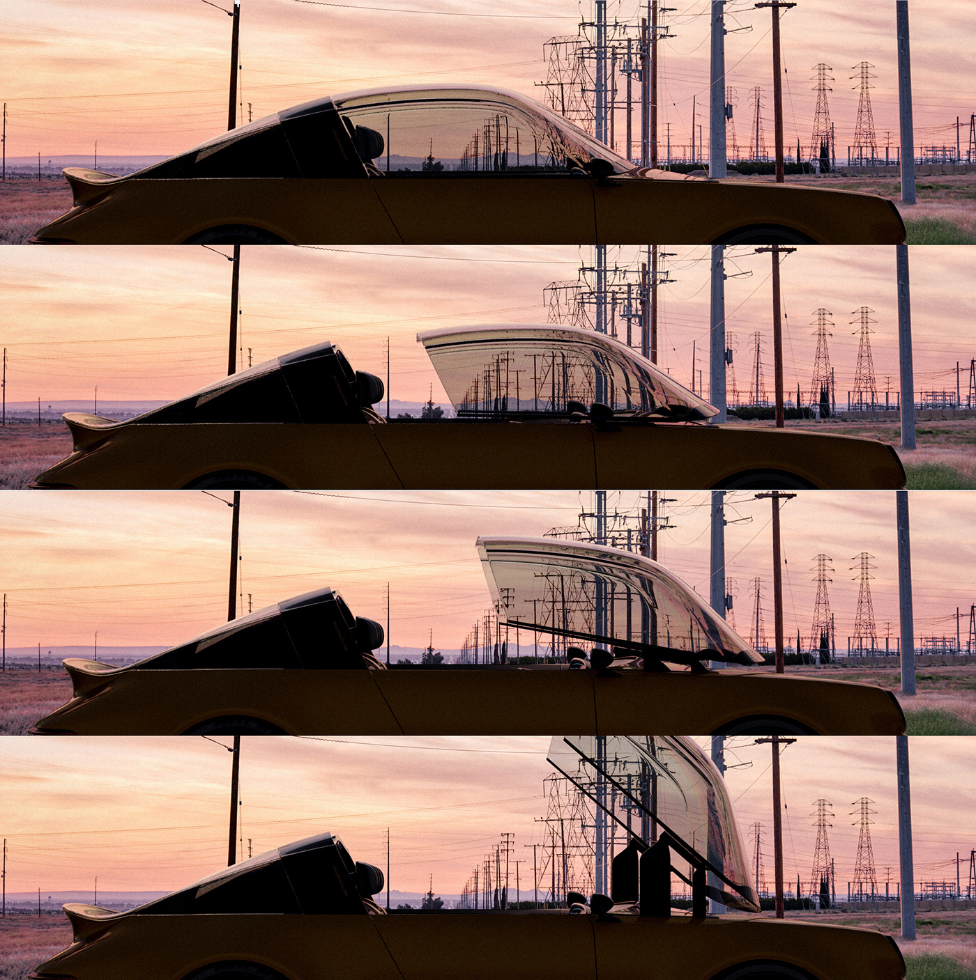 PASHA，vehicle，Retro future look，