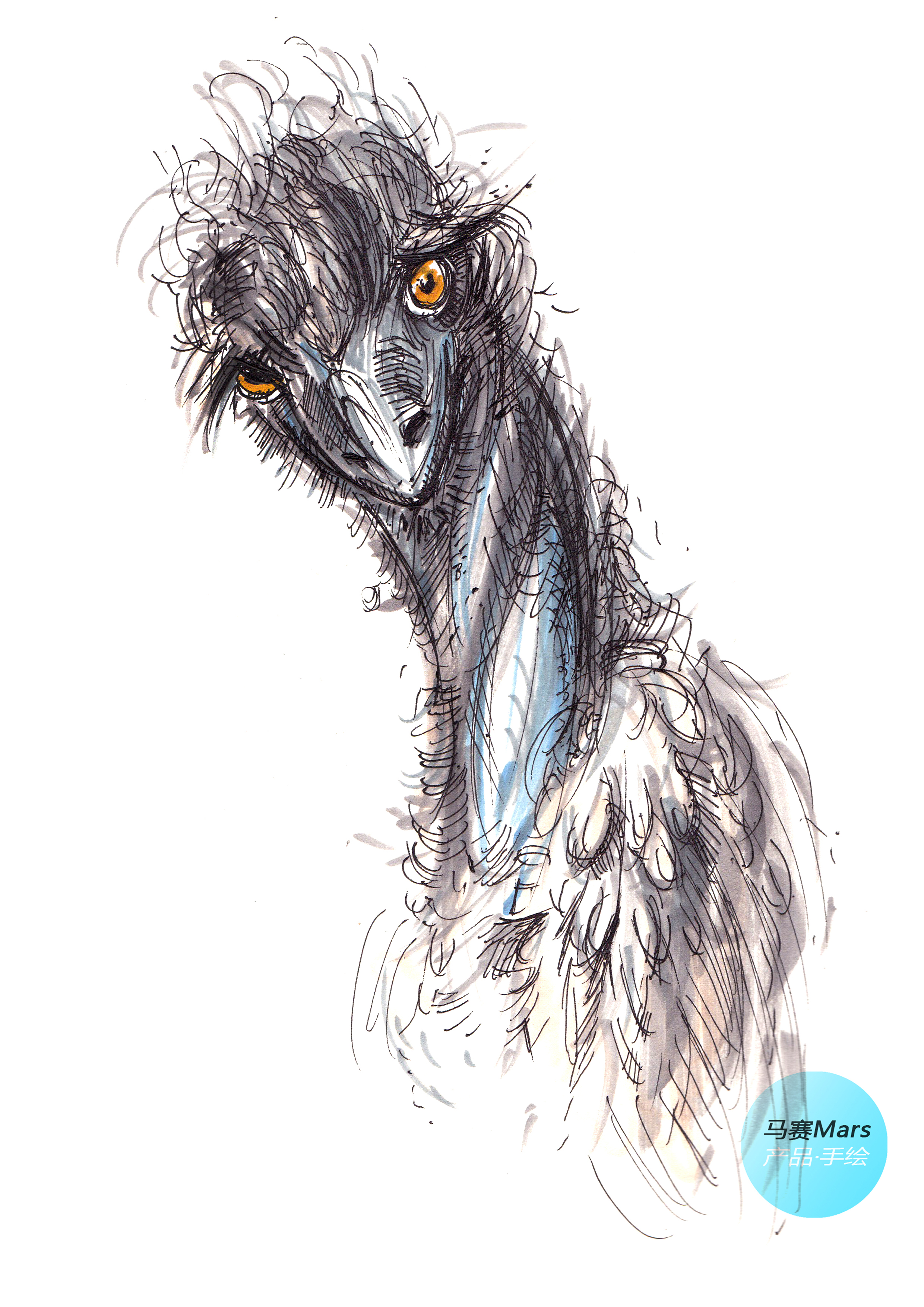 Original hand drawn，Learn from nature，Original design，Industrial product design and modeling design，Hand drawn product design，