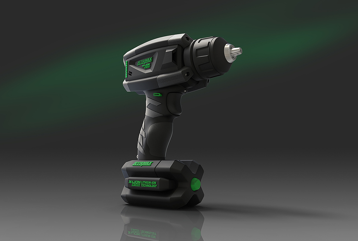 Electric drill，concept，tool，